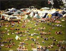 Stompin' 76 festival campsite